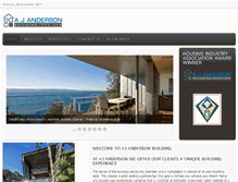 Tablet Screenshot of ajanderson.com.au